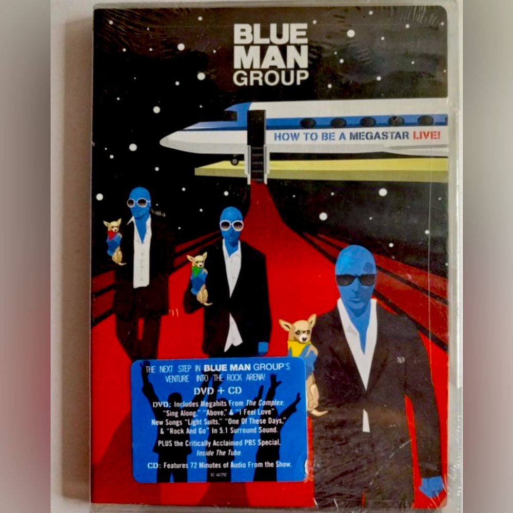 Blue Man Group - DVD plus CD Brand New